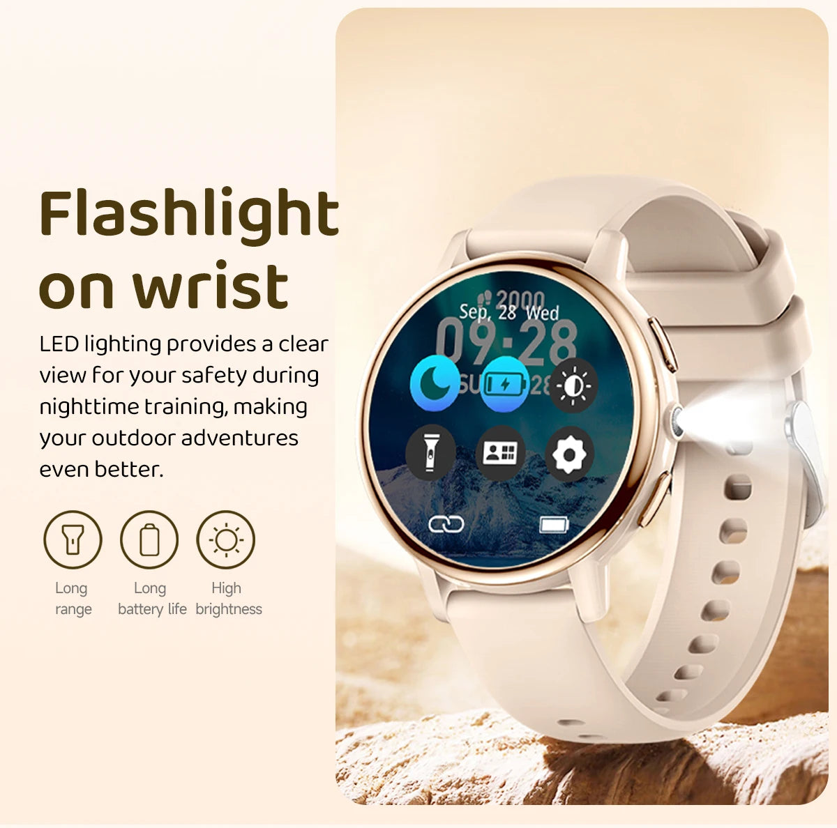 montre lige connecté intelligente pour femmes