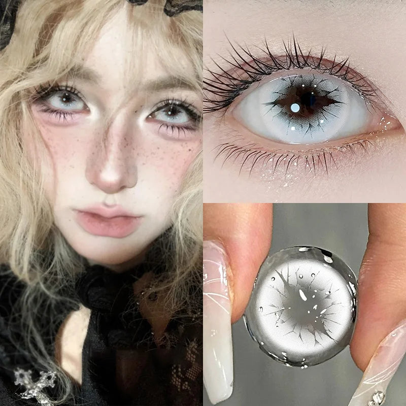 lentilles de contact pupilles colorées