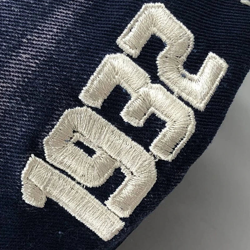 Casquette de Baseball en Coton avec Lettres Brodées pour Homme et Femme