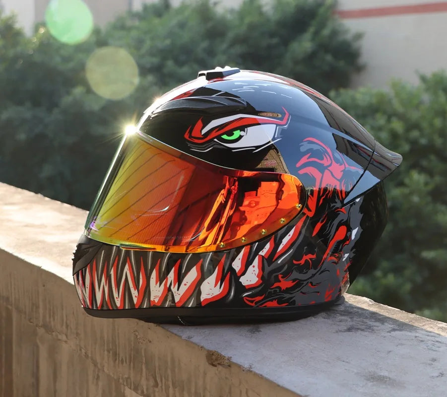 casque de moto homme femme design sport