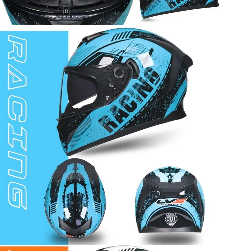 casque integral moto scooter homme femme avec graphisme personalisé