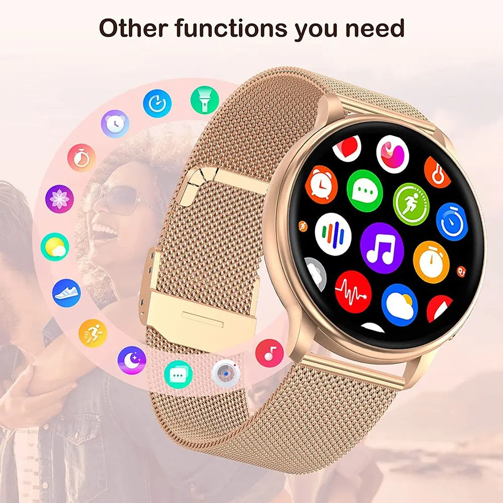 Montre Intelligente Bluetooth Appel Y22 - Cadran Personnalisé Fitness Fréquence Cardiaque - MONASTORESHOP.COM