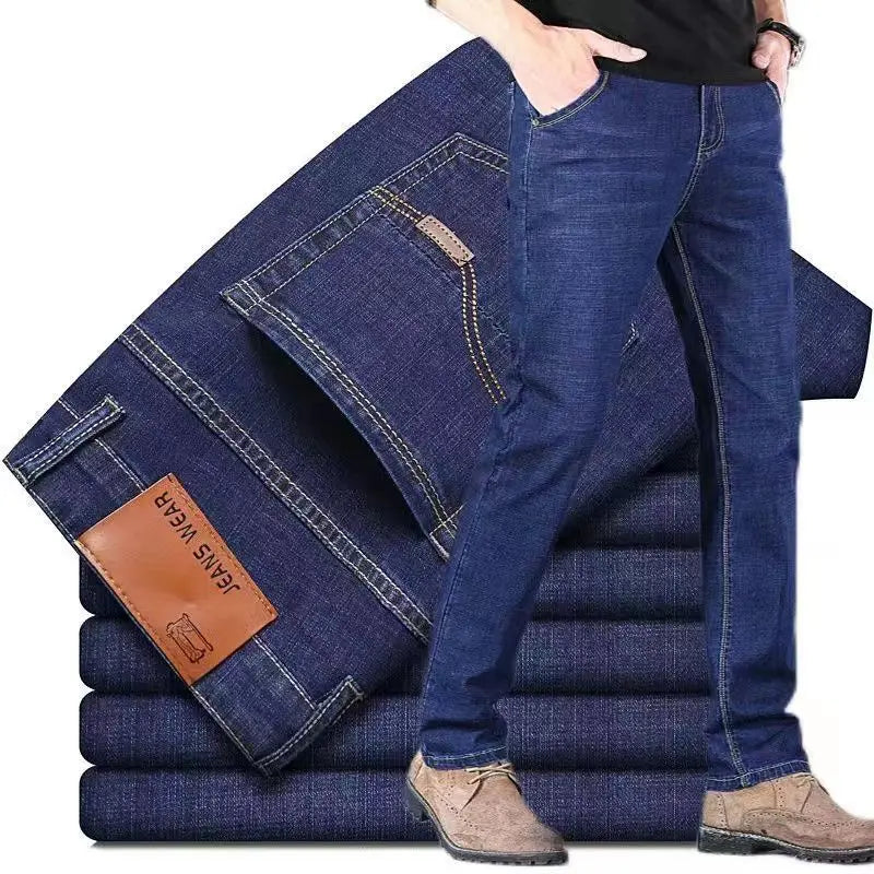 jeans homme classic style slim fit