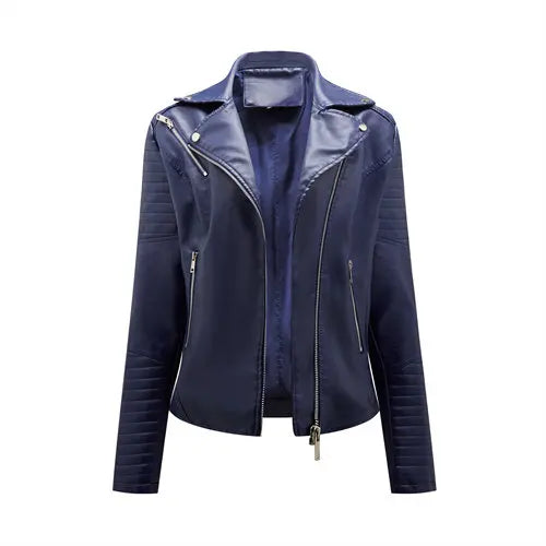 veste femme en simili cuir