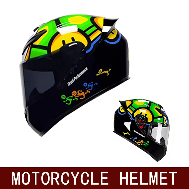 Casque de moto personnalisé pour hommes/femmes