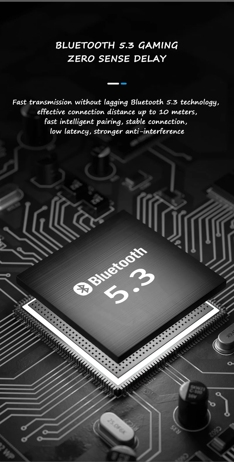 LDON L839 Bluetooth 5.3 écouteurs casque pliable