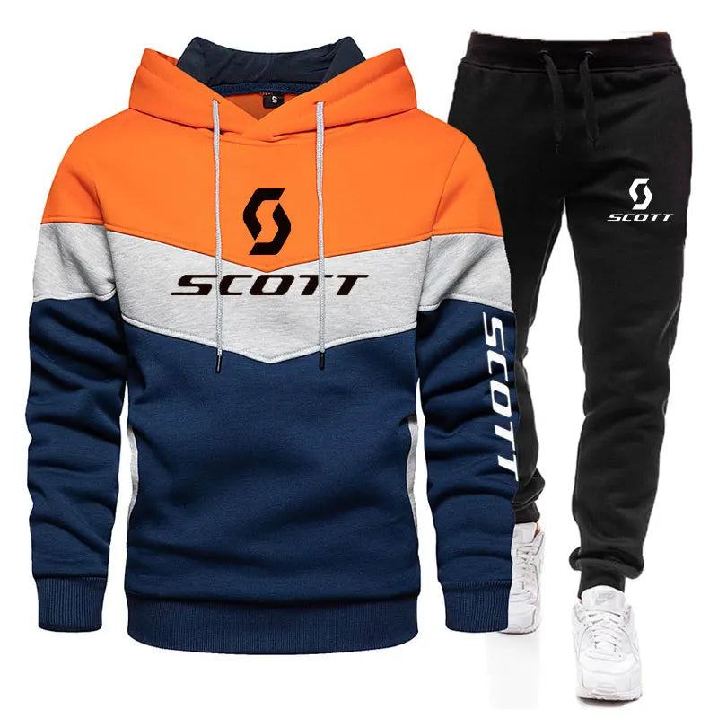 Ensemble Survêtement Homme Automne - Sweat Capuche + Pantalon Sport | MONASTORESHOP.COM