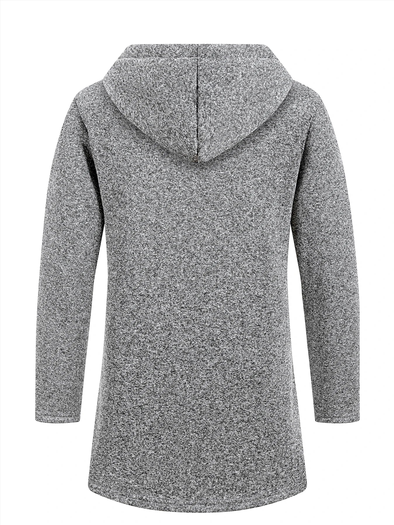 veste longue décontracté a capuche pour hommes