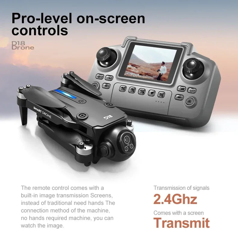 Lenovo D18 Drone 8K aérien double caméra