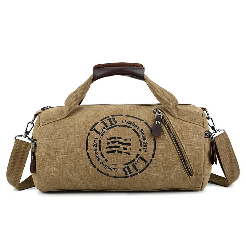 Sac de Sport Toile Multifonction - Sac Gym Fitness Homme Femme Bandoulière