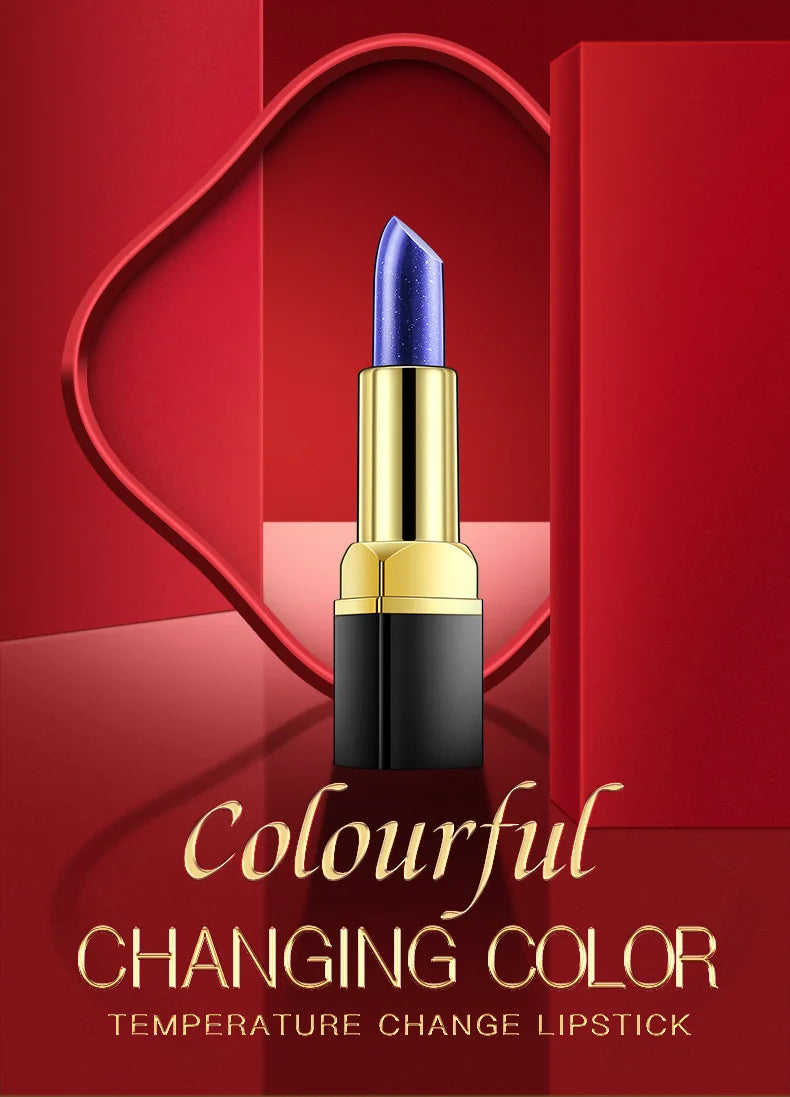 rouge a lèvre magique change de couleur selon la température