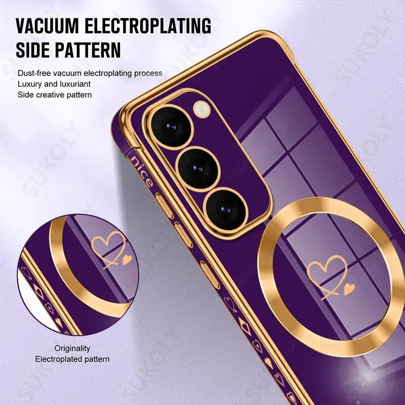 Étui à bandoulière pour femmes Samsung Galaxy S23 ultra au S24 FE