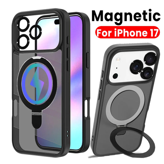 étuit magnetique mate pour iphone 17