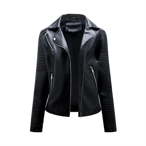 veste femme en simili cuir