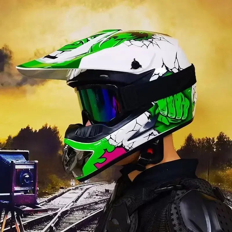 casque moto cross/enduro enfant et femme