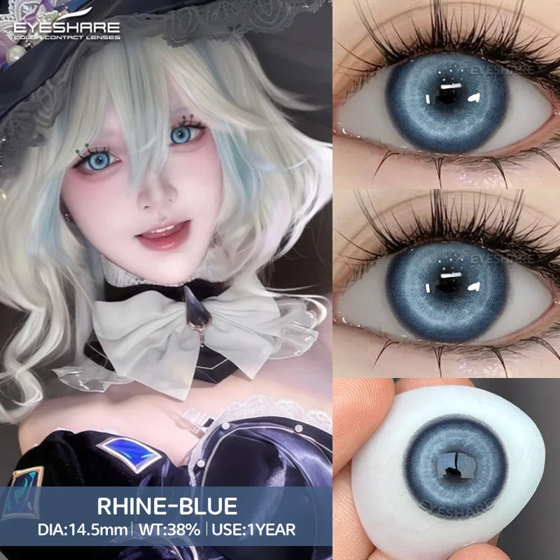 "Des yeux qui hantent. Lentilles Halloween