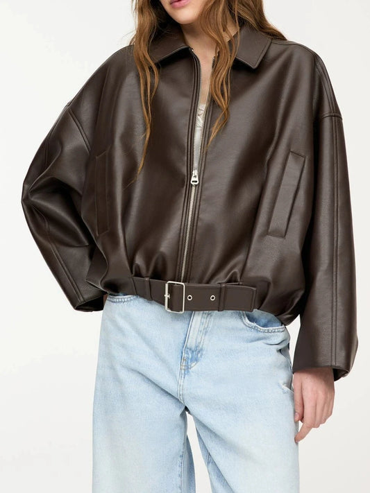 Manteau rétro printemps-automne 2025 pour femme