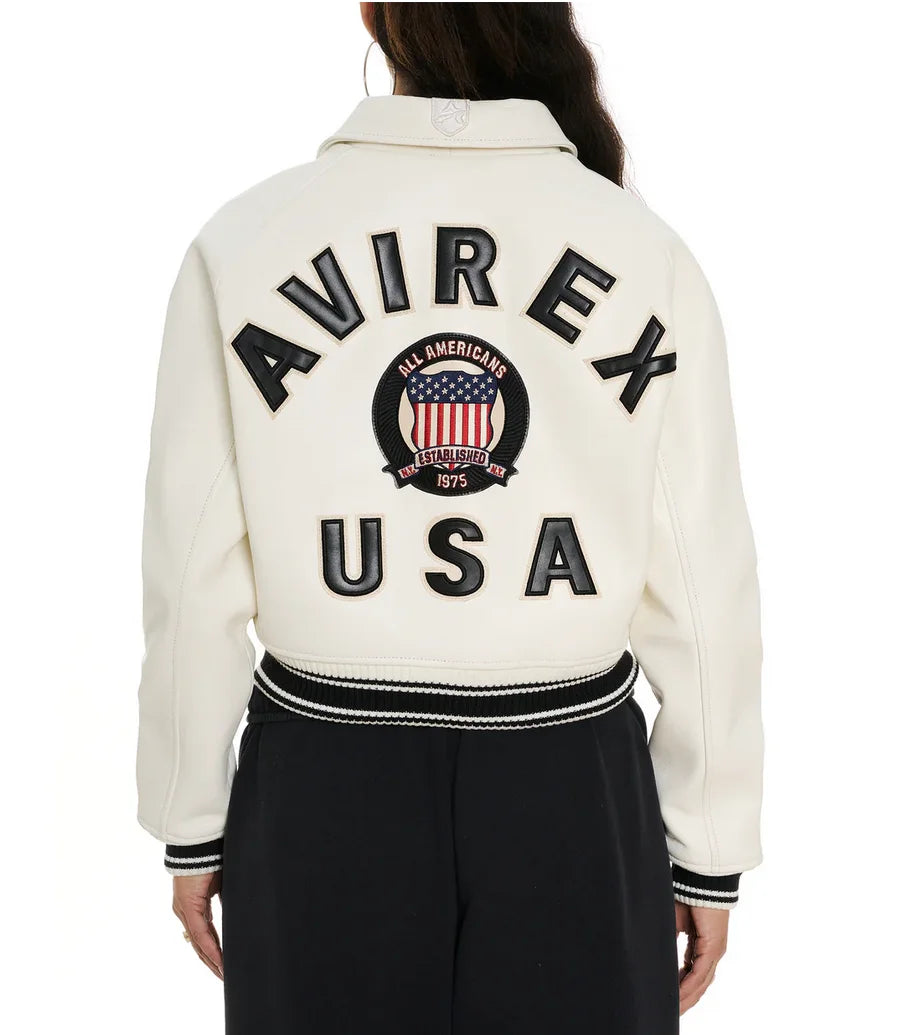 blouson aviateur  cour pour femmes en véritable peau d'agneau/daim manche longue