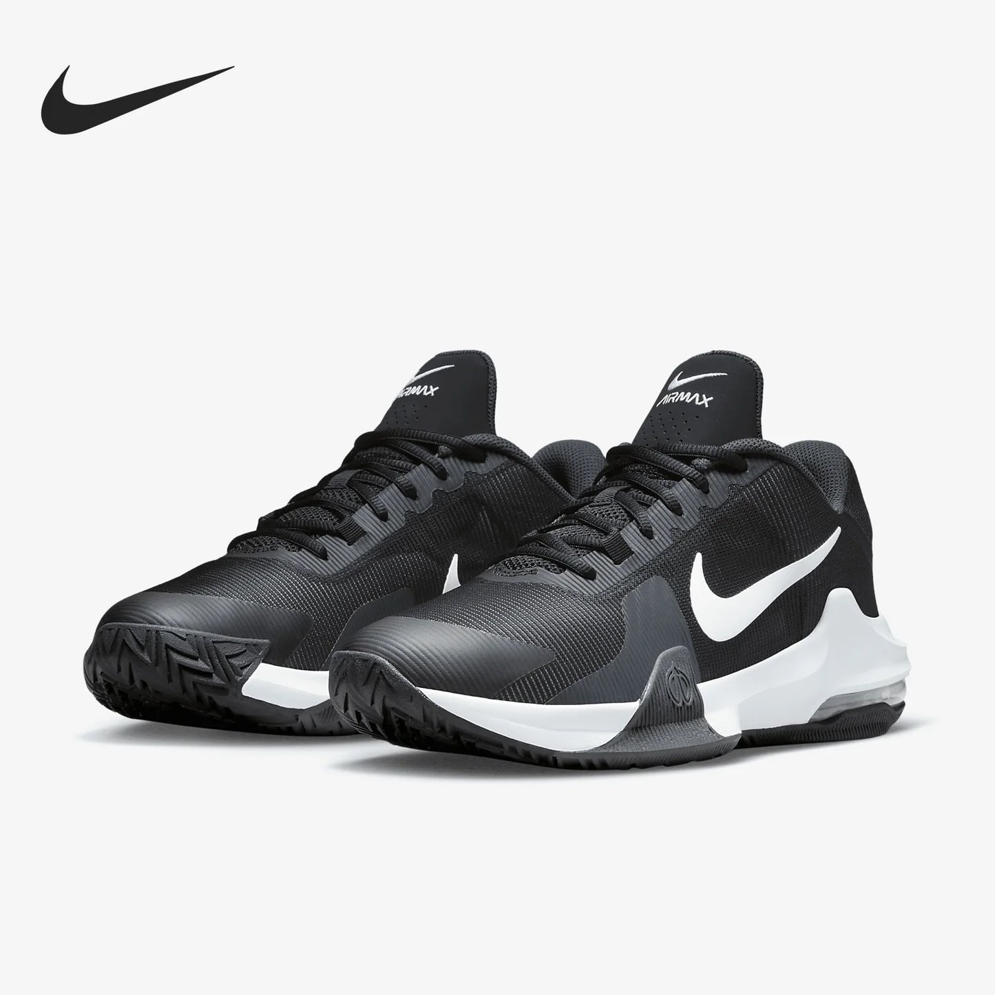 Nike Air Max Impact 4 Homme - Chaussures Basketball Noir DM1124-001 | Authentique