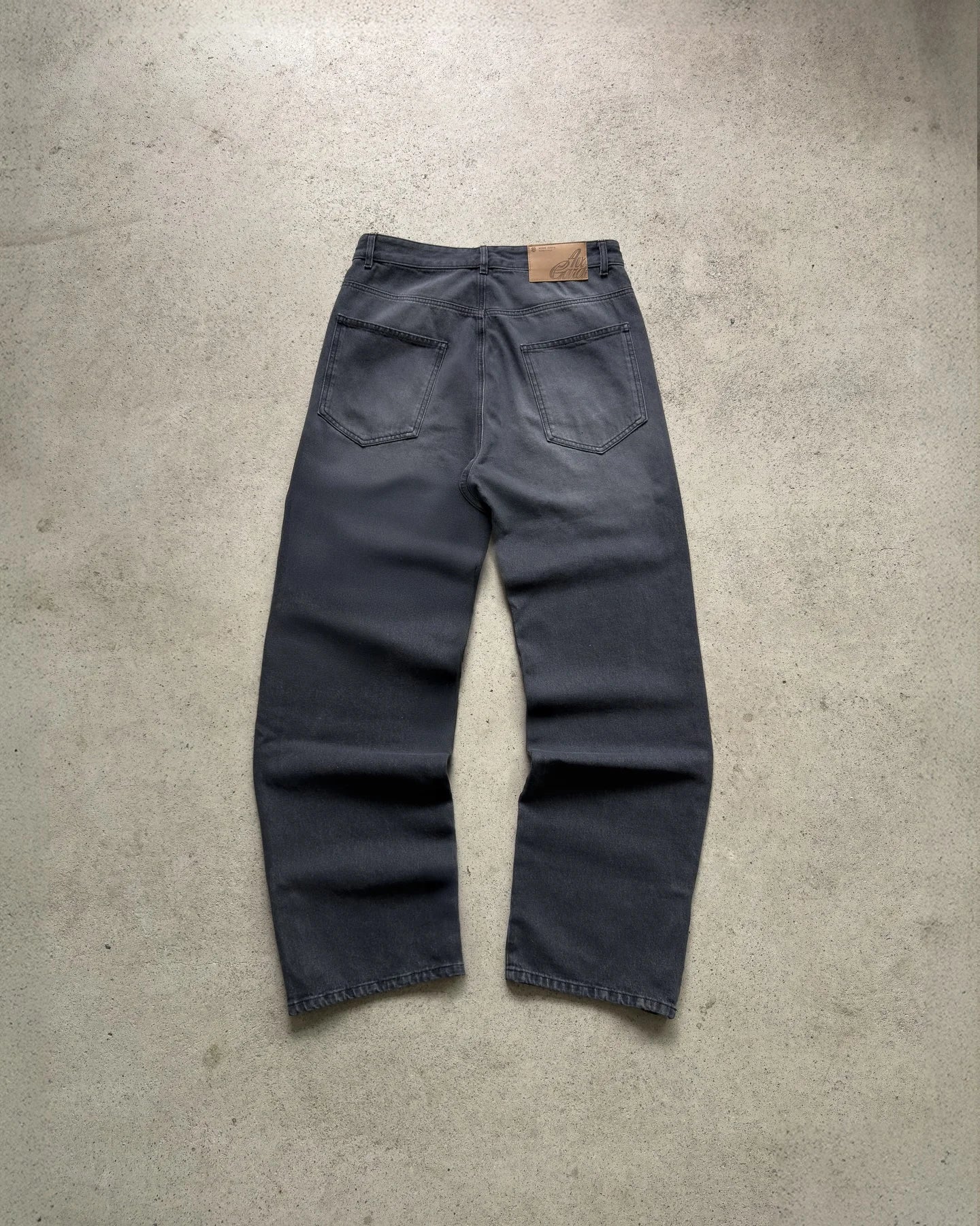Jeans Hip-hop taille basse, jambes larges