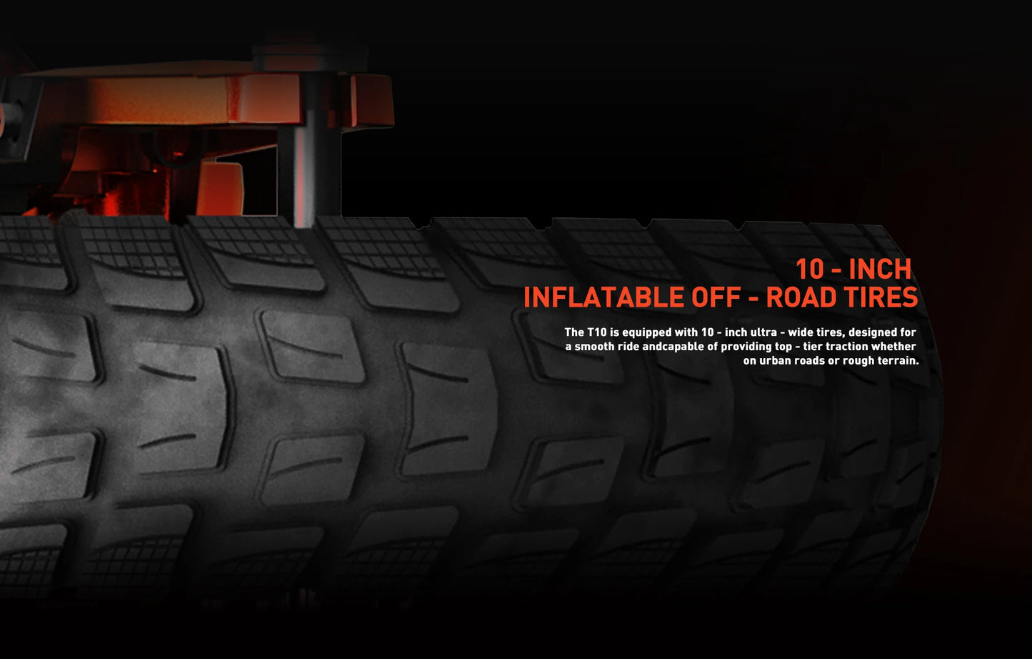 JOYOR T10 Trottinette Electrique Pliable Pour Adulte , Moteur 1000 W tout terrain