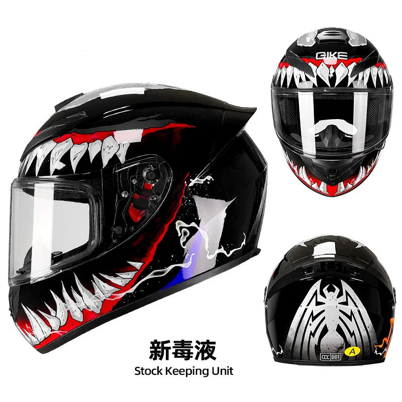 casque de moto homme femme design sport