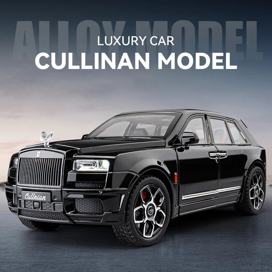 Rolls Royce Cullinan SUV 1:20 - Modèle Réduit en Alliage avec Son et Lumière