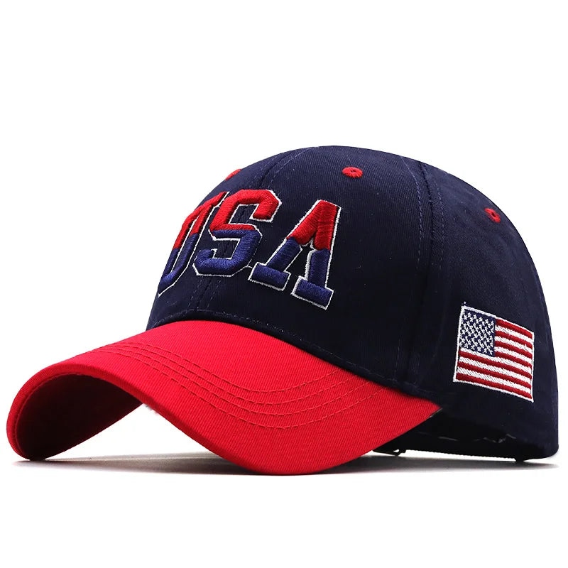 Casquette de Baseball drapeau américain pour hommes et femmes