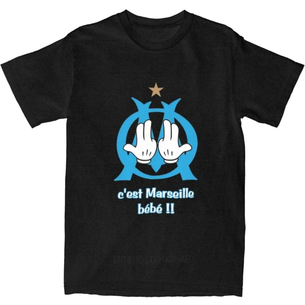 T-shirt jull olympique de marseille pour hommes/femmes