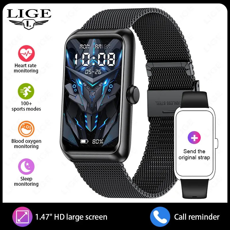 montre femmes connecté bracelet souple ou émaillé