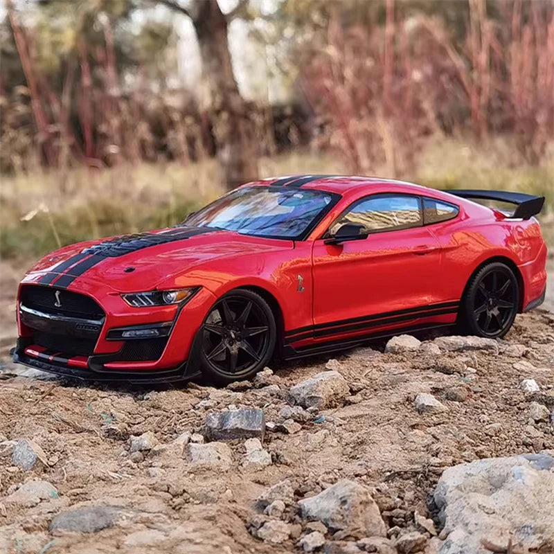 Ford Mustang Shelby GT500 1/18 en métal son et lumières jouet enfants