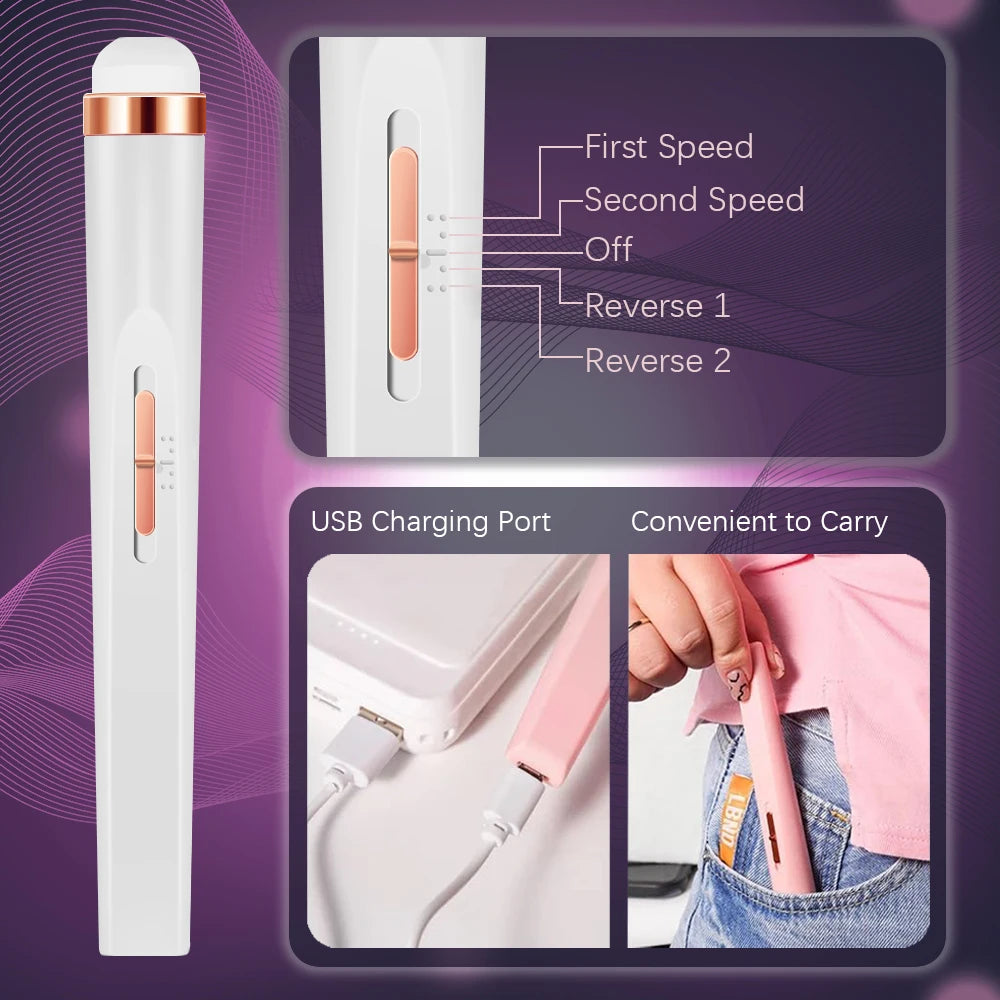 Ponceuse à ongles électrique rechargeable