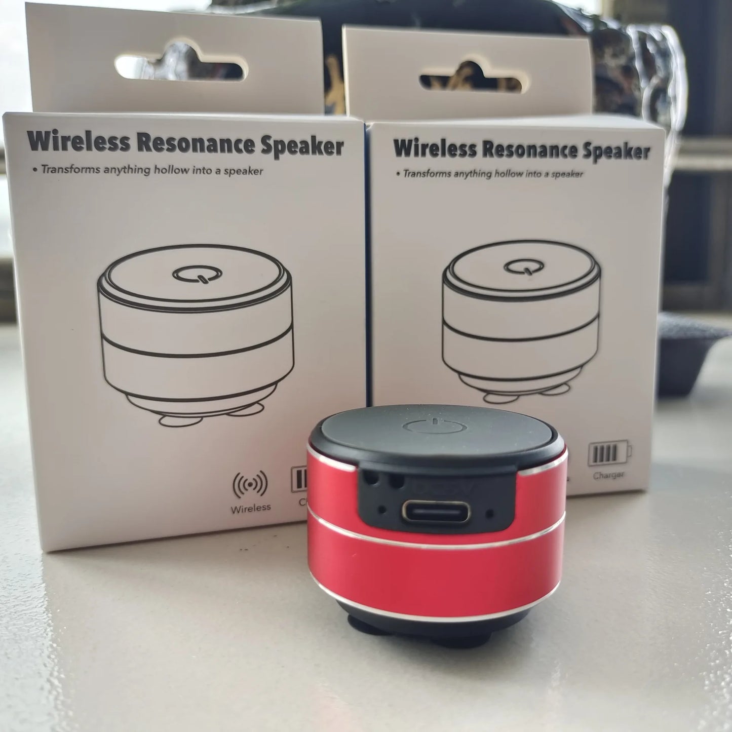 Mini haut-parleur  sans fil, Bluetooth, Portable, en métal