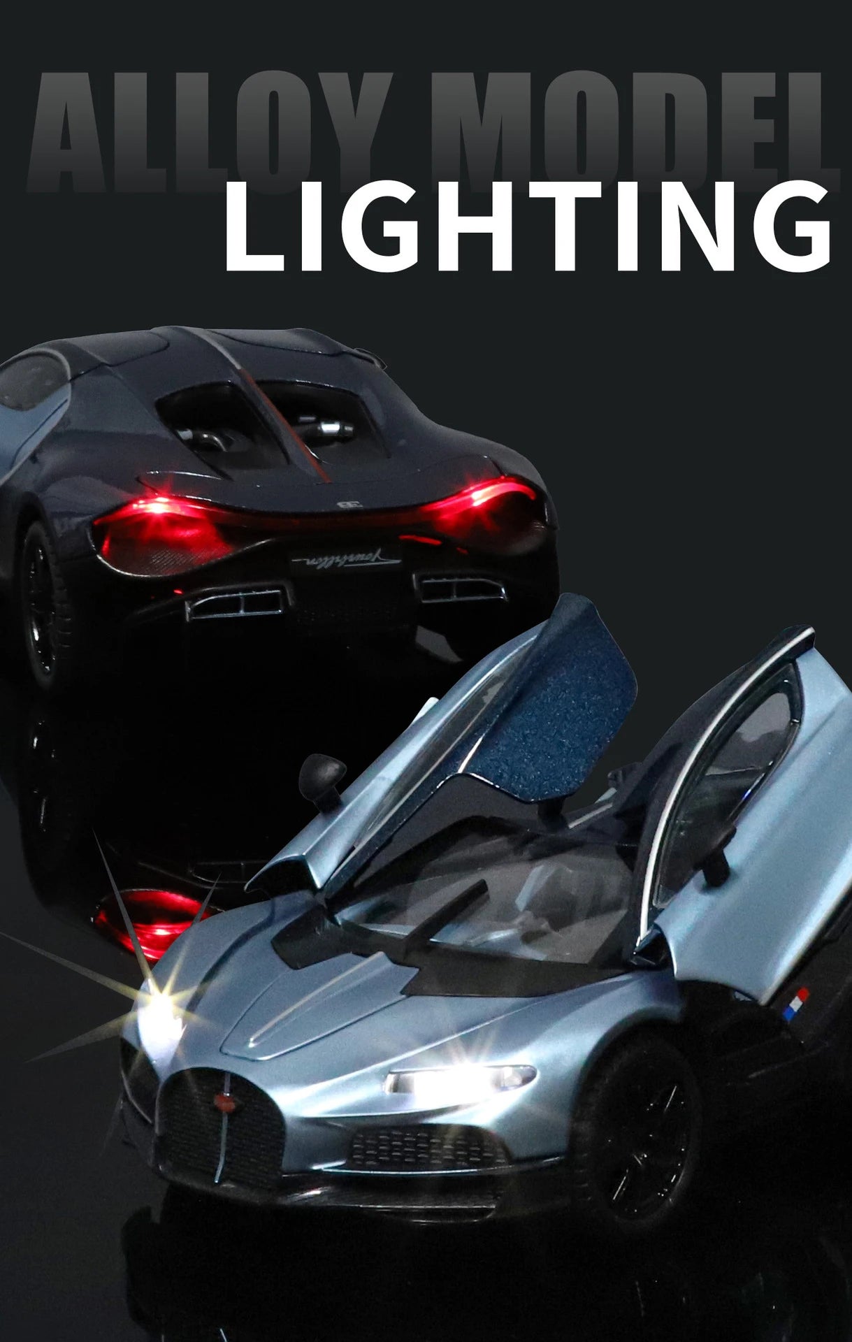 le plaisir d'offrir pour amateur de supercar 2025 bugatti tourbillon échelle 1/24