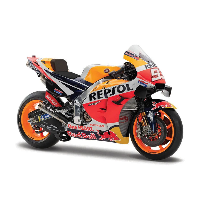 moto GP de collection 1/18 métal avec support/a partir de 14ans