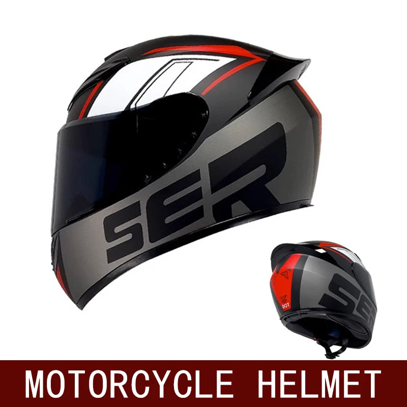 Casque de moto personnalisé pour hommes/femmes