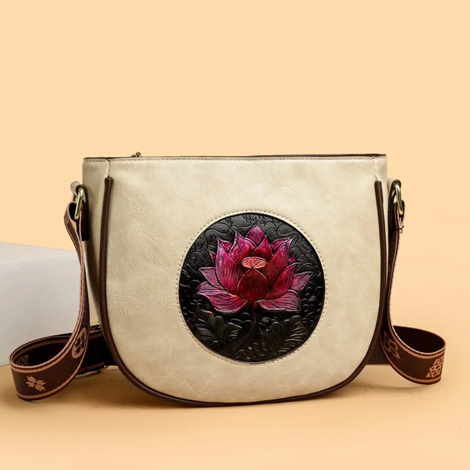 sac a main luxe vintage en cuir pour femmes