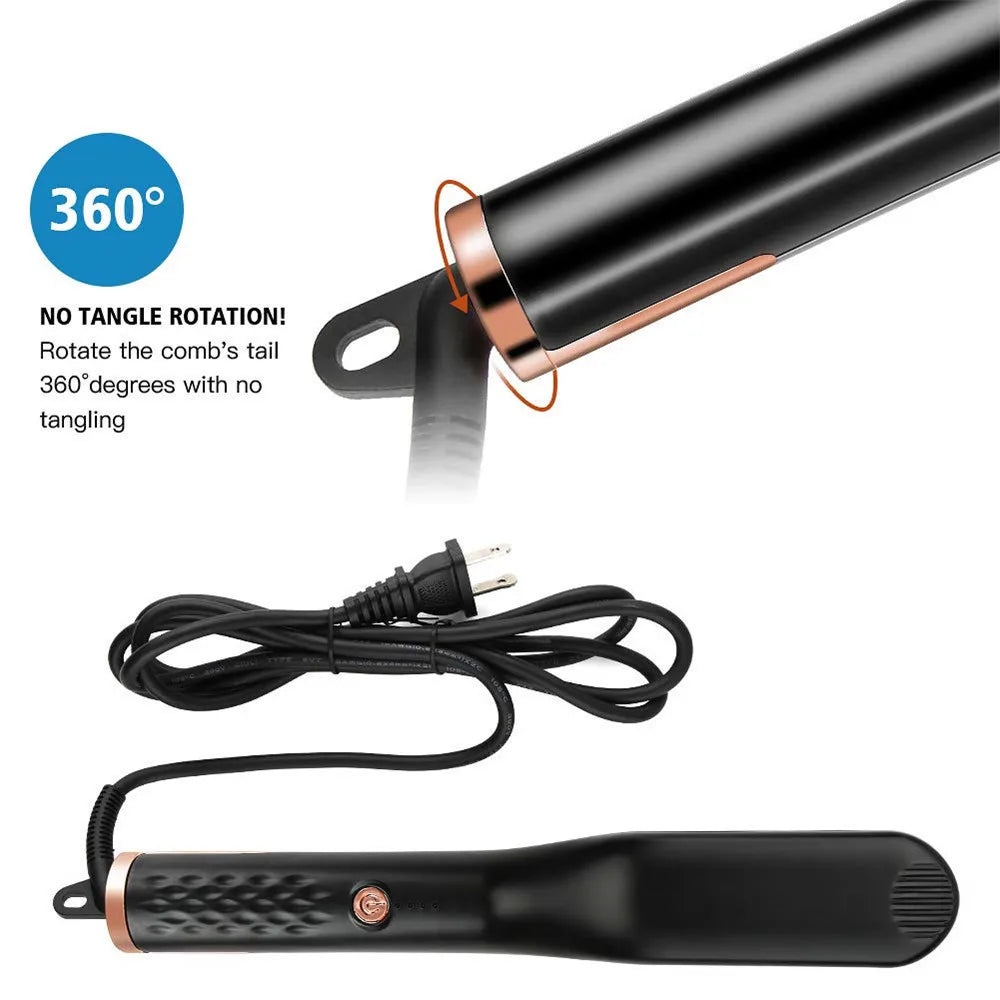 brosse lissante a barbe électrique homme