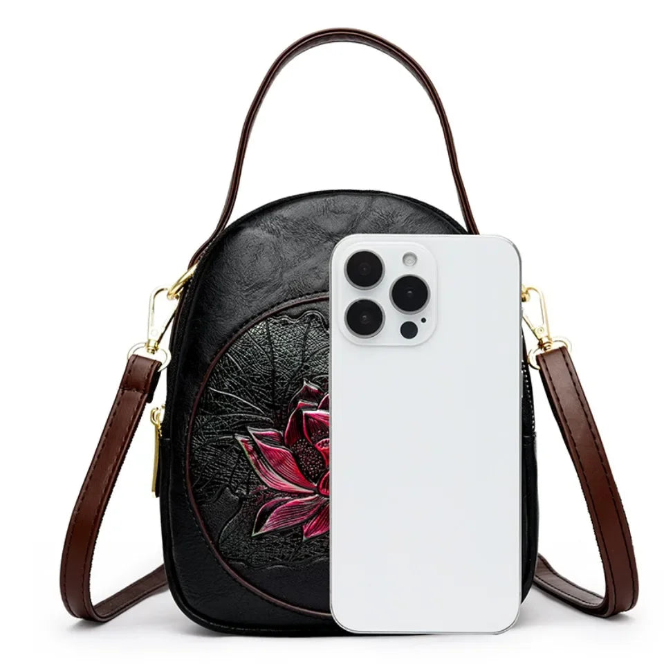 sacoche a bandoulière en cuir pour femmes