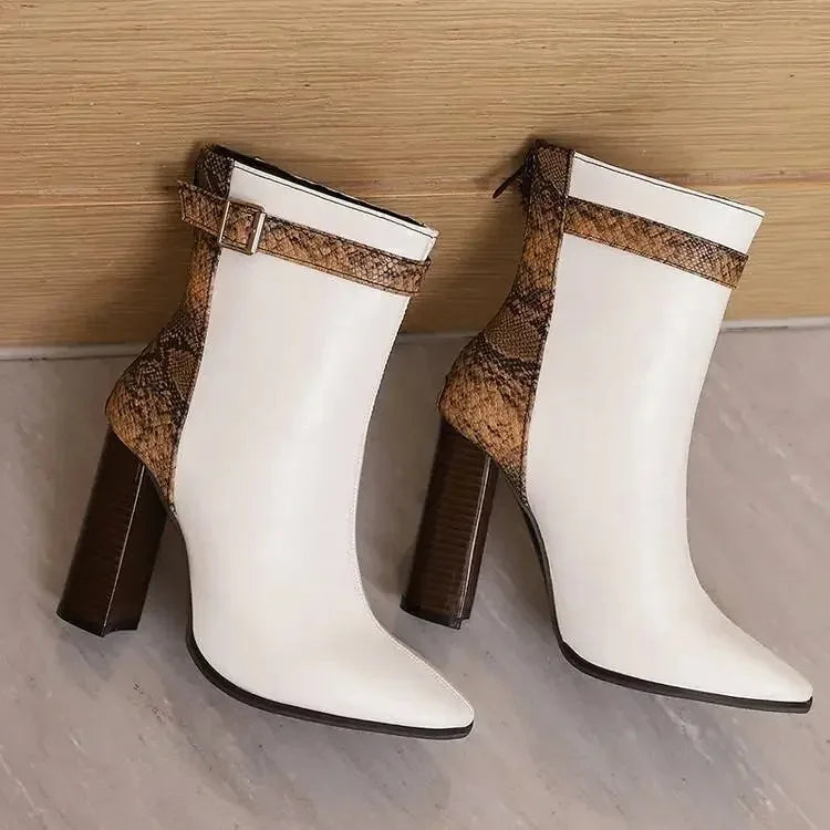 Bottines chic pour femmes couleur au choix