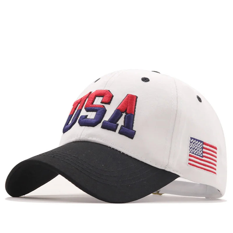 Casquette de Baseball drapeau américain pour hommes et femmes