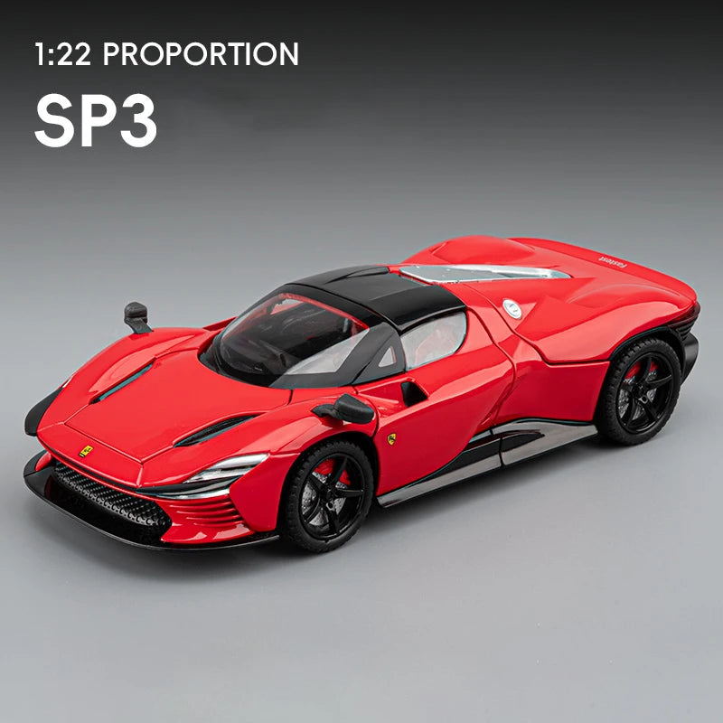 ferrari SP3 daytona modèle alliage métal au 1/24