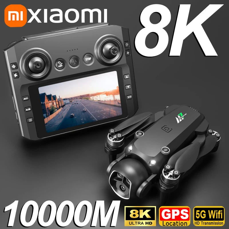 Drone HD 8K double caméra photo intelligente a évitement d'obstacle