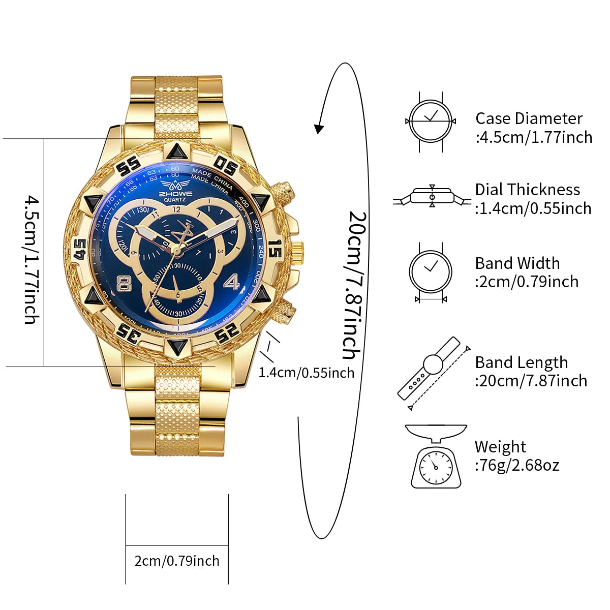 Montre class pour hommes