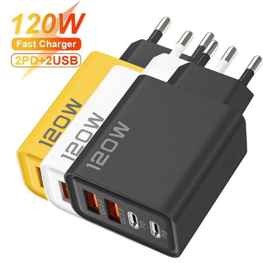 CHARGEUR 3.0 TYPE A ET C,COMPATIBLE IPHONE ,XIAOMI ,SAMSUNG