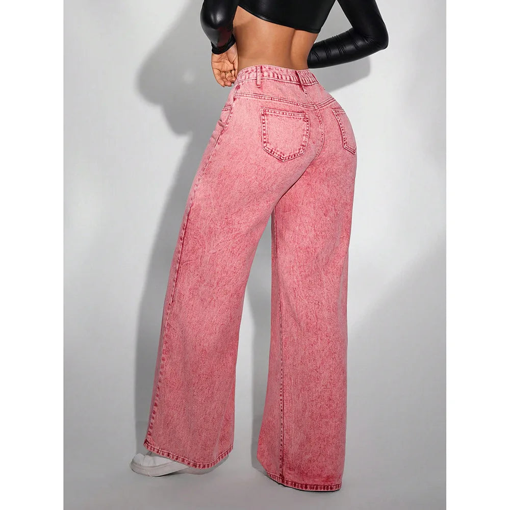 jeans femme denim vintage patte d'éléphant