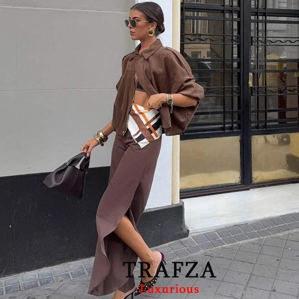 veste femme genre bomber en daim mode hiver