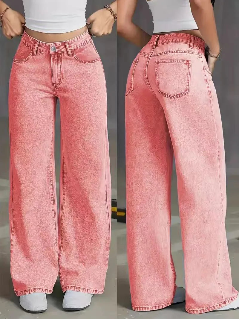 jeans femme denim vintage patte d'éléphant