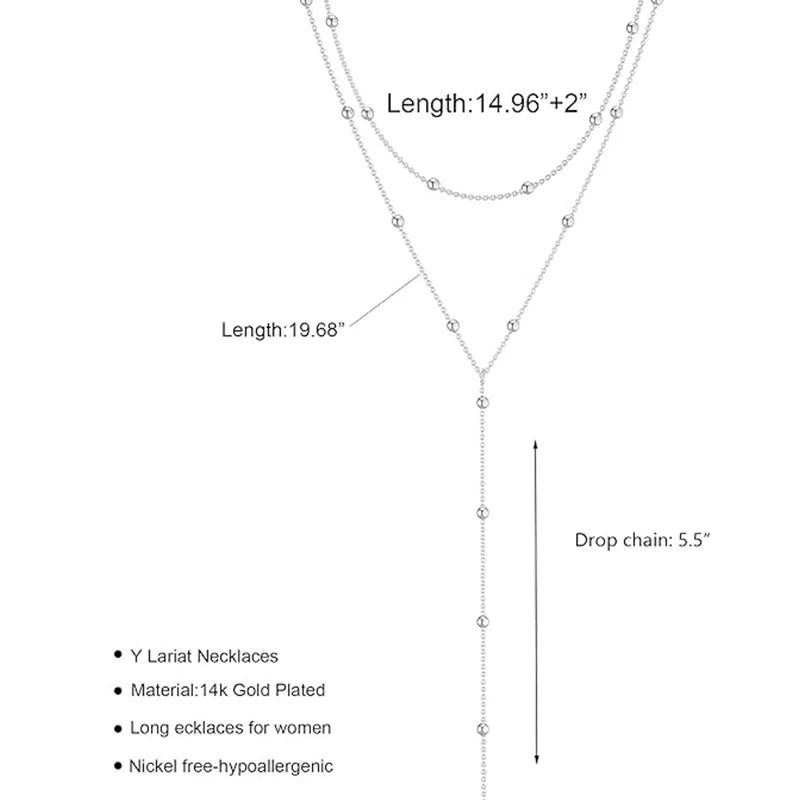 pendentif fin perlé sexy pour femmes