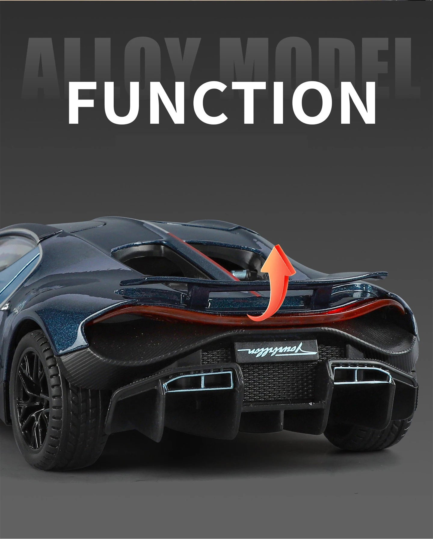 le plaisir d'offrir pour amateur de supercar 2025 bugatti tourbillon échelle 1/24
